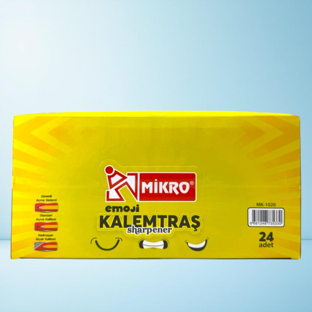 MİKRO 1020 GÜLEN YÜZ KALEMTRAŞ 24’LÜ PAKET